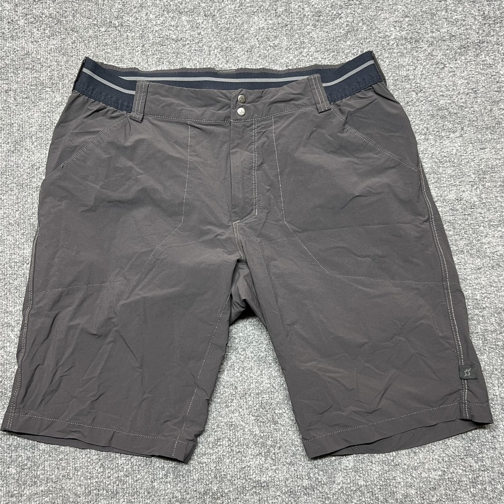 Rab Venant Shorts Mens 38 Gray Hiking Stretch 11 Inseam Quick Dry Pockets Trail